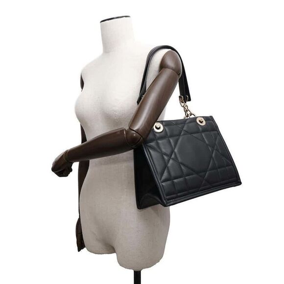 Dior Black Leather Handbag (Pre-Owned) - Picture 9 of 10
